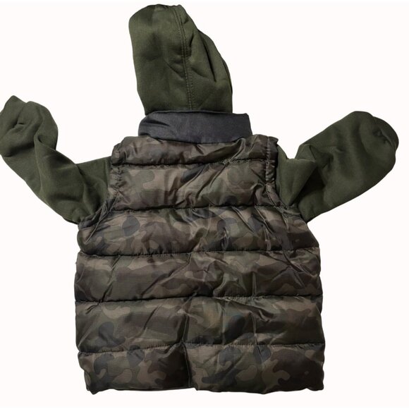 iXtreme Boys Midweight Camo Vest & Jacket 2fer Size 2T 100% Polyester Camouflage - Picture 10 of 15